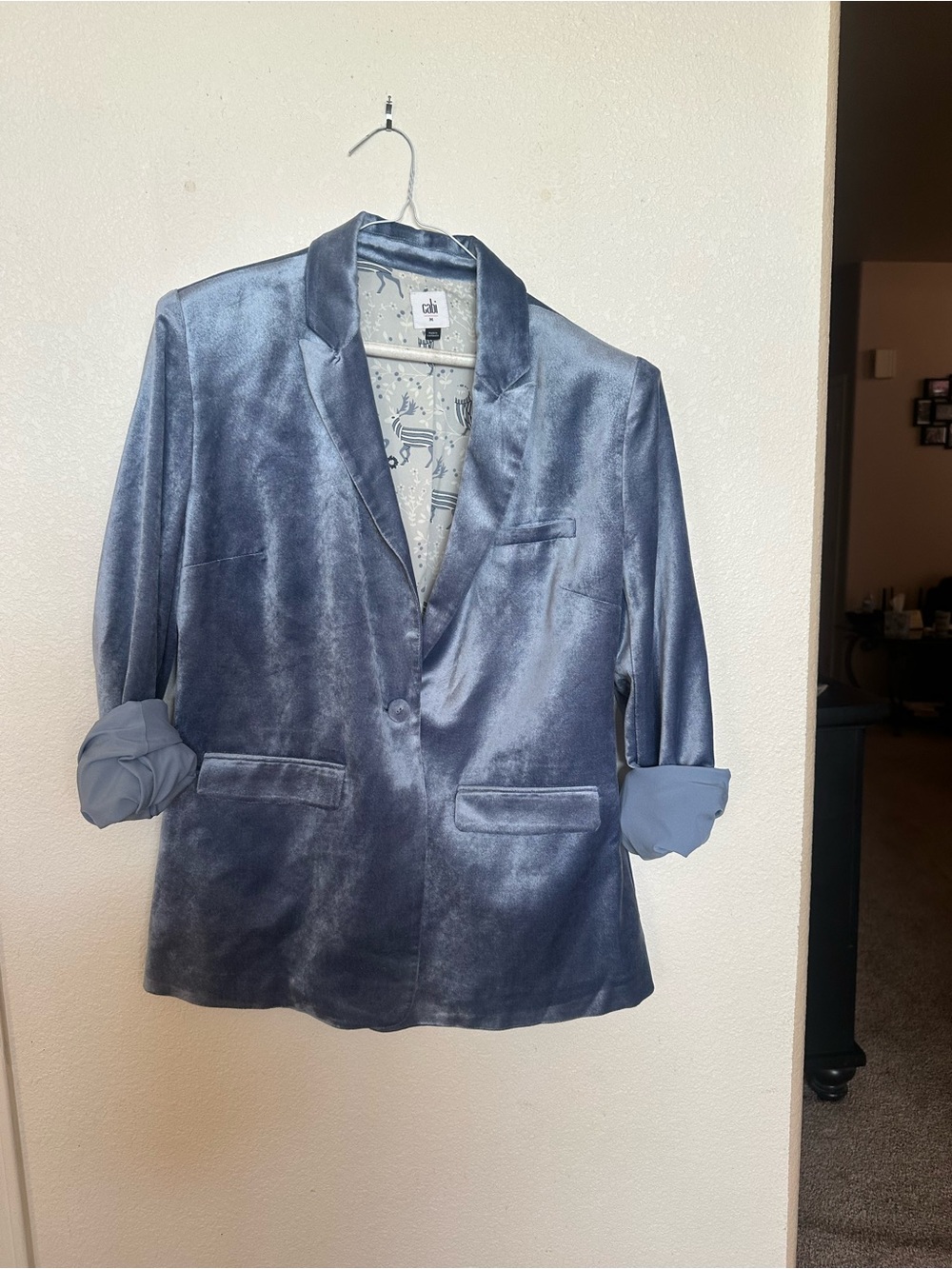 CAbi Light Blue Women's Blazer - no pants - Picture 3 of 10
